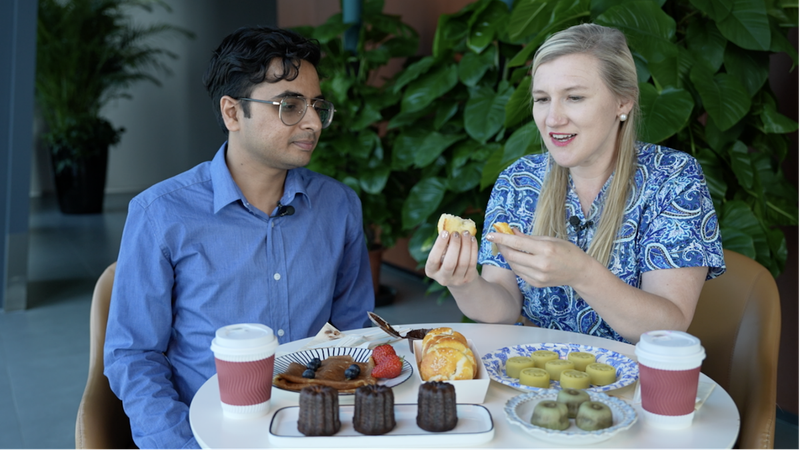 Sweet_Adventure__Rachel_and_Wendyl_Compare_Chinese_and_French_Pastries___poster - News for amigos, by amigos Sweet_Adventure__Rachel_and_Wendyl_Compare_Chinese_and_French_Pastries__ video poster