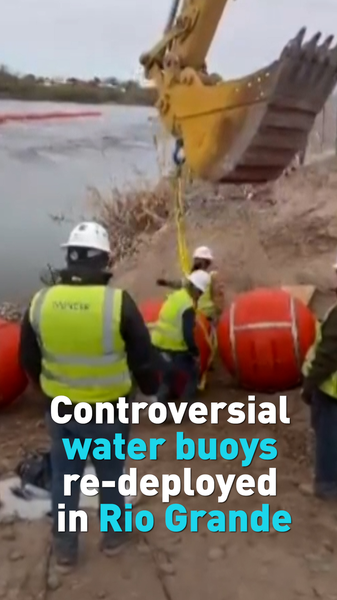 Texas_Reinstalls_Controversial_Rio_Grande_Buoys__Critics_Speak_Out_poster - News for amigos, by amigos __Texas_Reinstalls_Controversial_Rio_Grande_Buoys__Critics_Speak_Out video poster