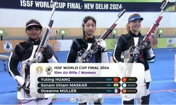 Triple Gold Triumph: Chinese Shooters Break Records at ISSF World Cup Final Triple_Gold_Triumph__Chinese_Shooters_Break_Records_at_ISSF_World_Cup_Final