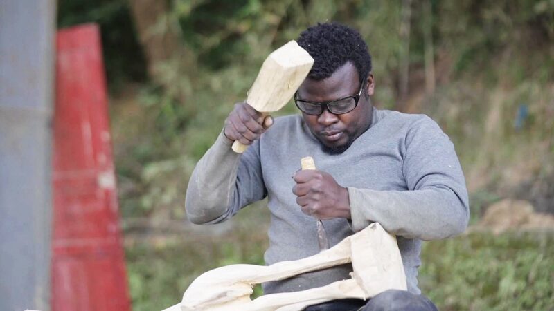 Ugandan_Artist_Carves_His_Dream_in_Changsha__A_Cultural_Journey_Through_Wood_poster - News for amigos, by amigos Ugandan_Artist_Carves_His_Dream_in_Changsha__A_Cultural_Journey_Through_Wood video poster