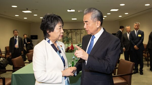 Wang Yi and Yoko Kamikawa Meet Up: Boosting China-Japan Friendship 🌏🇨🇳🇯🇵 Wang_Yi_and_Yoko_Kamikawa_Meet_Up__Boosting_China_Japan_Friendship______