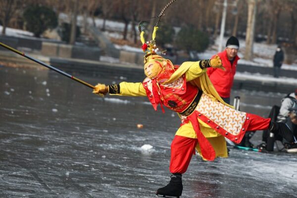 When the Monkey King Goes Skiing: Tianjin Locals Bring Legends to Life ⛷️🐵 When_the_Monkey_King_Goes_Skiing__Tianjin_Locals_Bring_Legends_to_Life____