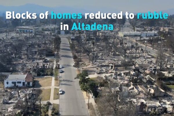 Wildfires Devastate Altadena: Homes Reduced to Rubble Wildfires_Devastate_Altadena__Homes_Reduced_to_Rubble video poster