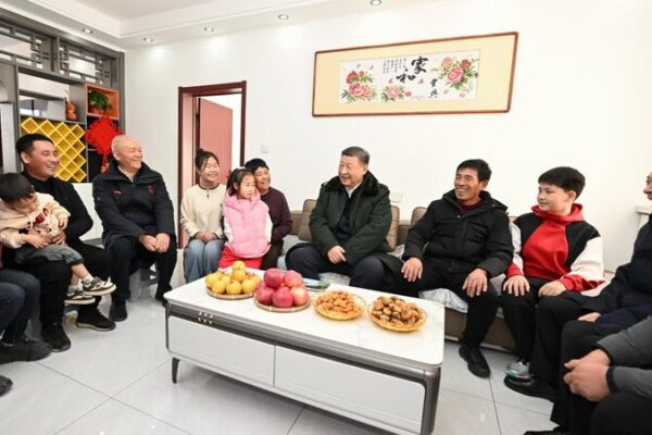 Xi Jinping Brings Warmth to Flood-Hit Villagers Before Lunar New Year 🎉🏘️ Xi_Jinping_Brings_Warmth_to_Flood_Hit_Villagers_Before_Lunar_New_Year____