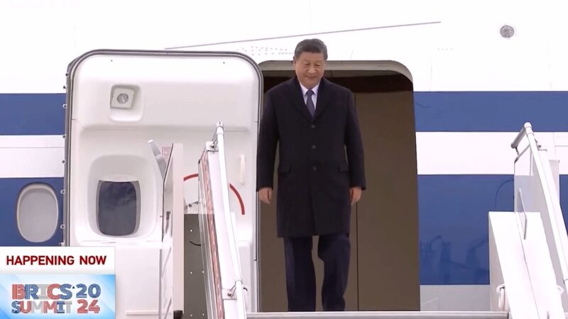 Xi_Jinping_Touches_Down_in_Kazan____for_BRICS_Summit_with_Putin_poster - News for amigos, by amigos Xi_Jinping_Touches_Down_in_Kazan____for_BRICS_Summit_with_Putin video poster