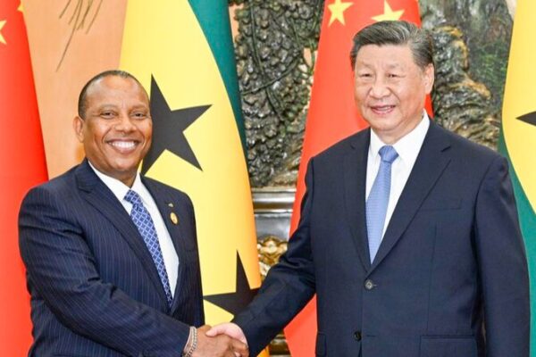 Xi Jinping and Sao Tome’s PM Trovoada Elevate Ties to Strategic Partnership 🚀 Xi_Jinping_and_Sao_Tome_s_PM_Trovoada_Elevate_Ties_to_Strategic_Partnership__