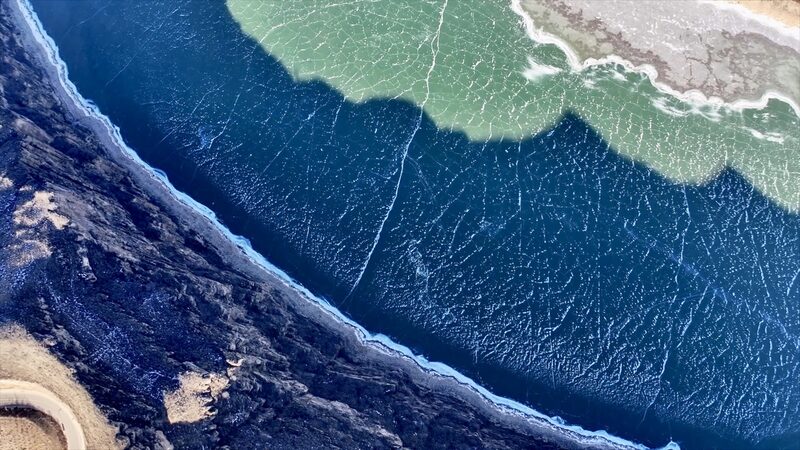 Yellow_River_s_Wanjiazhai_Reservoir_Freezes_Over_as_Temps_Plunge___ video poster