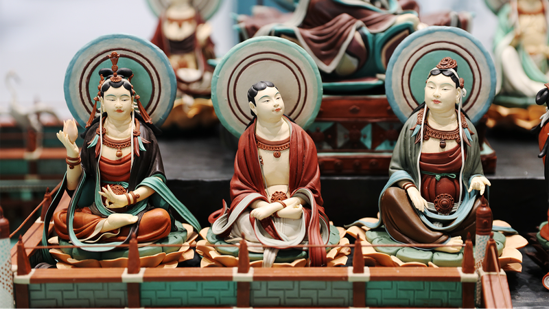 Young_Artist_Breathes_Life_into_Dunhuang_Murals_with_Vibrant_Dough_Sculptures - News for amigos, by amigos Young_Artist_Breathes_Life_into_Dunhuang_Murals_with_Vibrant_Dough_Sculptures