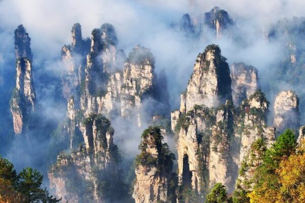 Zhangjiajie’s Winter Magic: Sea of Clouds Paints a Dreamy Landscape Zhangjiajie_s_Winter_Magic__Sea_of_Clouds_Paints_a_Dreamy_Landscape