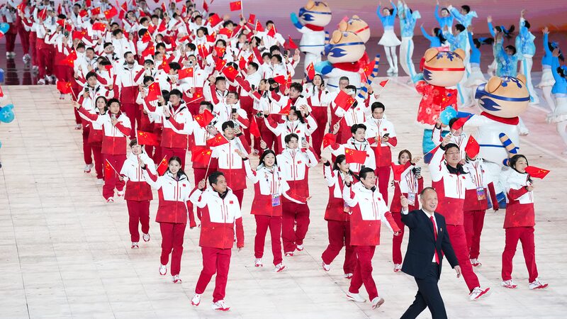 Chinese_Delegation_Shines_at_Harbin_Asian_Winter_Games_Opening_Ceremony_____ - News for amigos, by amigos Chinese_Delegation_Shines_at_Harbin_Asian_Winter_Games_Opening_Ceremony_____