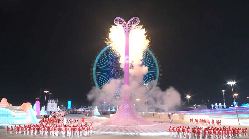 Harbin Ignites Torch Tower to Launch 9th Asian Winter Games 🎉❄️ Harbin_Ignites_Torch_Tower_to_Launch_9th_Asian_Winter_Games____ video poster