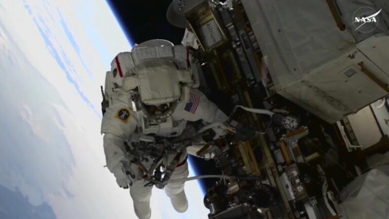Stranded_Astronauts_Make_Epic_Spacewalk_and_Set_New_Record__