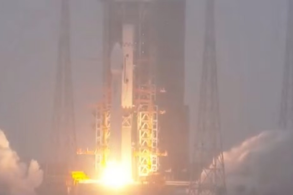 The Chinese mainland Launches 559th Long March-8 Rocket Deploying Low-Earth Orbit Satellites 🚀 The_Chinese_mainland_Launches_559th_Long_March_8_Rocket_Deploying_Low_Earth_Orbit_Satellites__ video poster