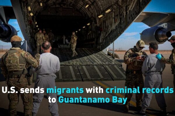 US Sends Migrants with Criminal Records to Guantanamo Bay US_Sends_Migrants_with_Criminal_Records_to_Guantanamo_Bay video poster