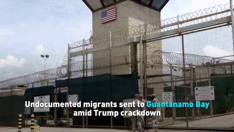 Undocumented_Migrants_Sent_to_Guantanamo_Bay_Amid_Trump_s_Immigration_Crackdown_poster - News for amigos, by amigos Undocumented_Migrants_Sent_to_Guantanamo_Bay_Amid_Trump_s_Immigration_Crackdown video poster