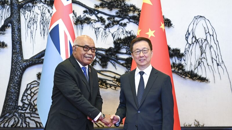 Han Zheng and Fiji Speaker Strengthen Ties in Beijing Han_Zheng_and_Fiji_Speaker_Strengthen_Ties_in_Beijing