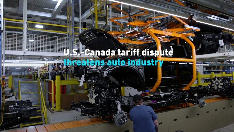 Q4NG8BWJE02MM4Z7IHK3 - News for amigos, by amigos Auto Tariff Tensions: U.S.-Canada Dispute Sparks Uncertainty 🚗 video poster