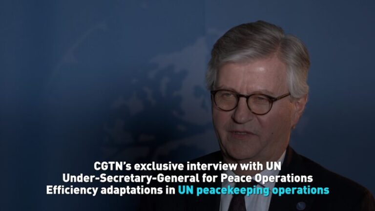 UN_Peace_Ops_Efficiency_Drive__CGTN_Exclusive video poster
