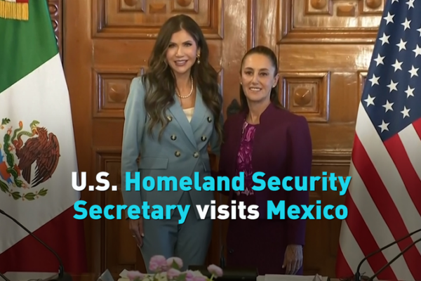 US Homeland Secretary Wraps Up Latin Tour in Mexico US_Homeland_Secretary_Wraps_Up_Latin_Tour_in_Mexico video poster