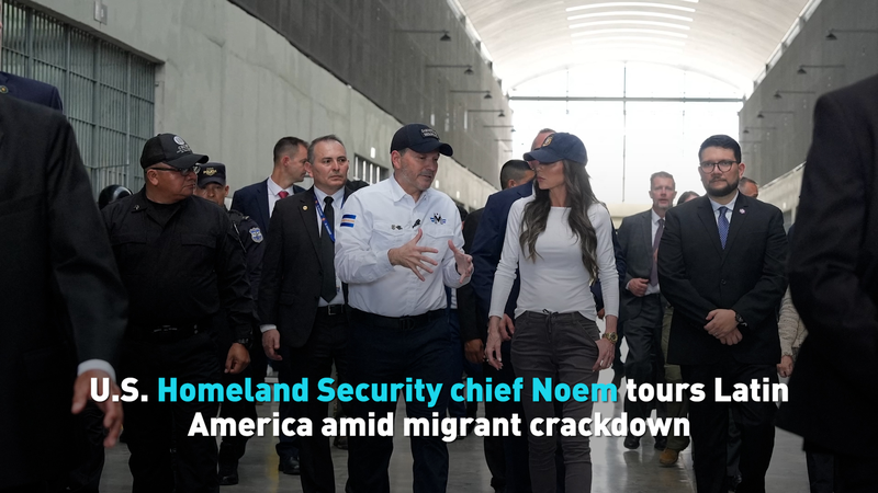 US Homeland Security Chief Tours Latin America Amid Migration Crackdown US_Homeland_Security_Chief_Tours_Latin_America_Amid_Migration_Crackdown video poster