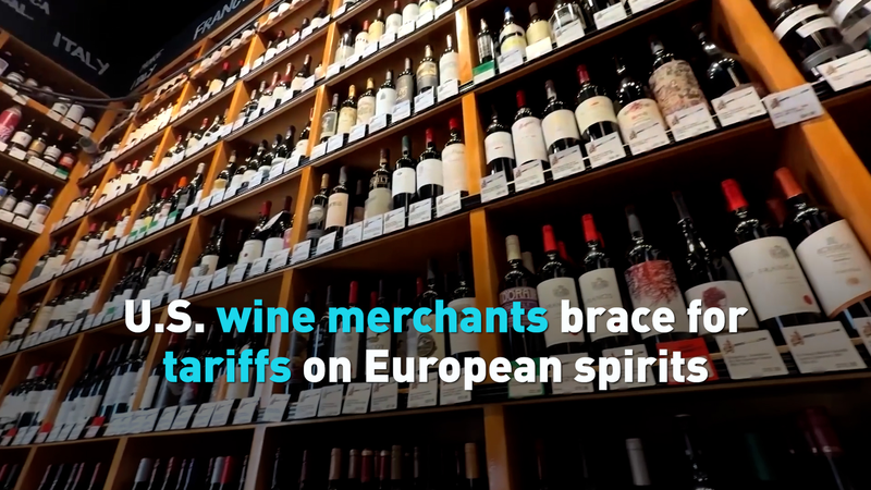 US_Wine_Merchants_Brace_for_200__Tariff_on_European_Spirits video poster