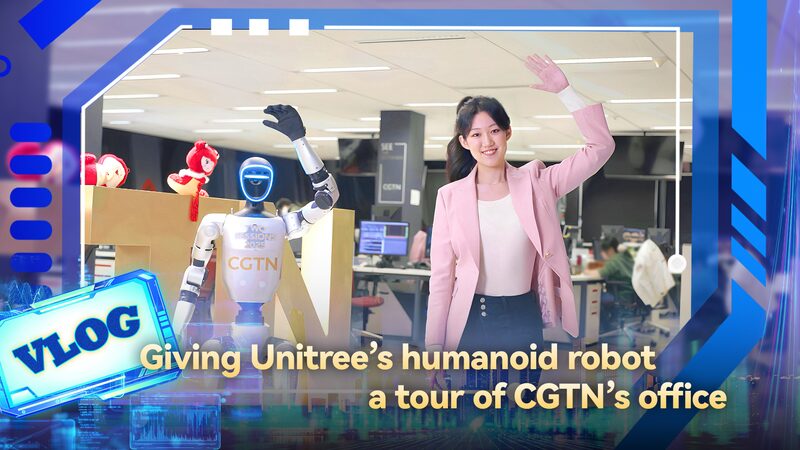 Unitree_s_G1_Robot_Tours_CGTN_Office__A_Glimpse_into_the_Future_of_Robotics___poster - News for amigos, by amigos Unitree_s_G1_Robot_Tours_CGTN_Office__A_Glimpse_into_the_Future_of_Robotics__ video poster