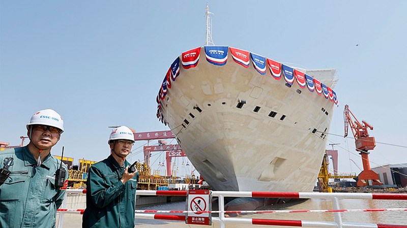 China_s_Second_Cruise_Giant_Adora_Flora_City_Aces_Dock_Test video poster