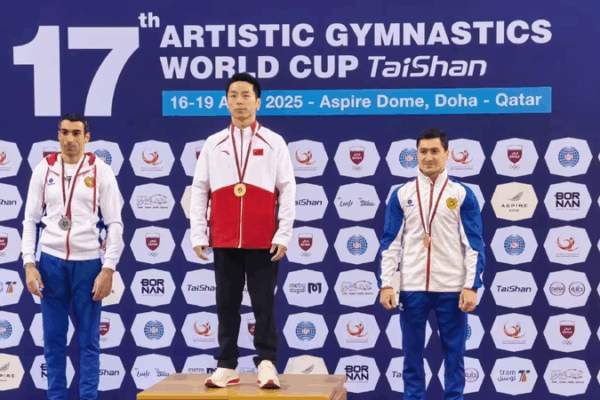 You Hao Triumphs with Rings Gold at Doha World Cup You_Hao_Triumphs_with_Rings_Gold_at_Doha_World_Cup
