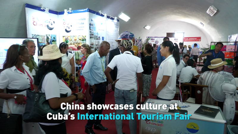 China Shines as Star Guest at Cuba’s Tourism Fair video poster