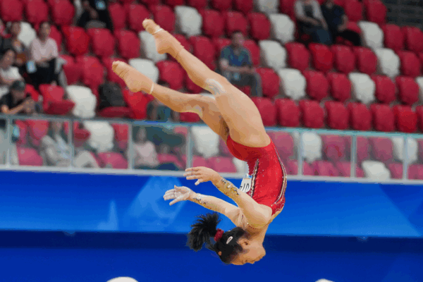 Birthday Triumph: Zhang Qingying Wins All-Around Gold Birthday_Triumph__Zhang_Qingying_Wins_All_Around_Gold