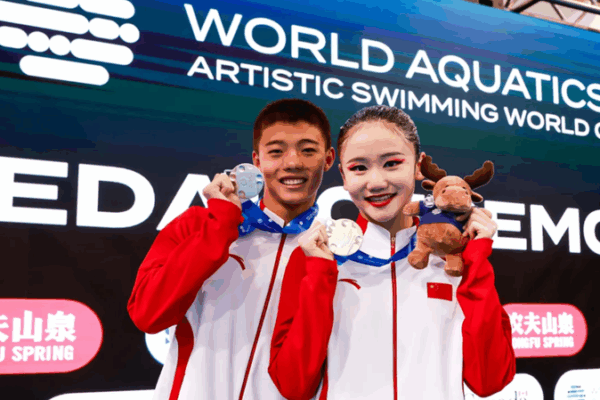 Double Silvers: Chinese Mainland Stars at Artistic Swimming Cup Double_Silvers__Chinese_Mainland_Stars_at_Artistic_Swimming_Cup