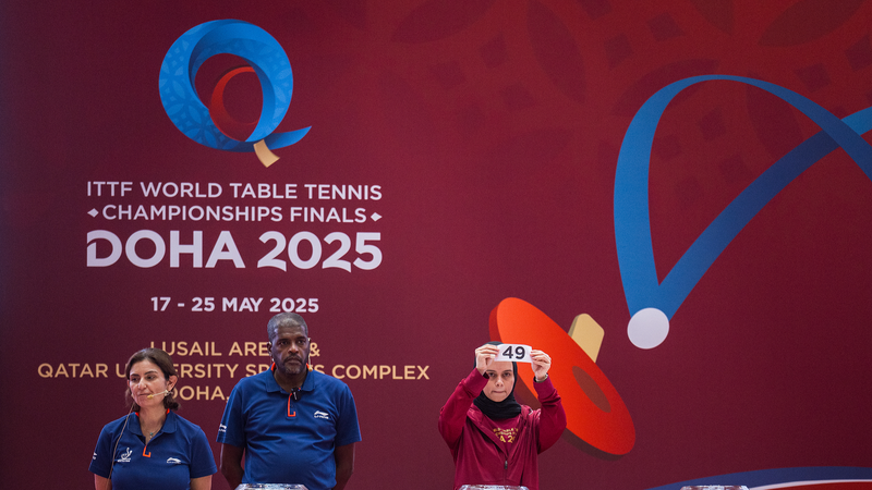 Exciting Showdowns: ITTF World Table Tennis Finals Draw Announced in Doha Exciting_Showdowns__ITTF_World_Table_Tennis_Finals_Draw_Announced_in_Doha