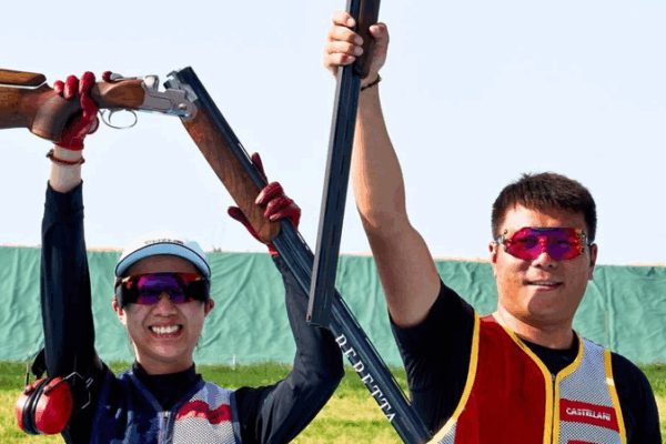 Historic Victory: Qi & Zhang Clinch Mixed Team Trap Gold Historic_Victory__Qi___Zhang_Clinch_Mixed_Team_Trap_Gold