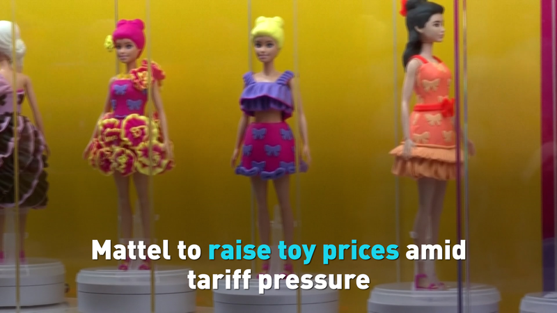 Mattel Raises U.S. Toy Prices Amid Tariff Pressure Mattel_Raises_U_S__Toy_Prices_Amid_Tariff_Pressure video poster