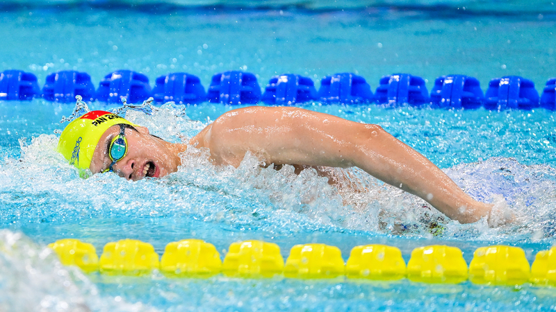 Pan Zhanle Dazzles at National Swimming Showdown Pan_Zhanle_Dazzles_at_National_Swimming_Showdown