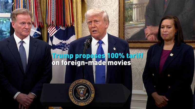 Trump_Proposes_100__Tariff_on_Foreign_Films__Impact_on_Cinema video poster