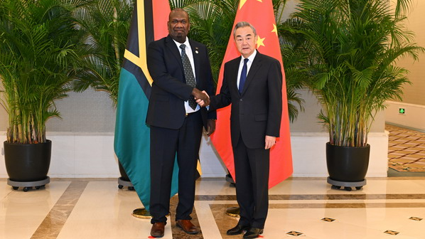 Wang Yi Strengthens Vanuatu Ties in Xiamen Wang_Yi_Strengthens_Vanuatu_Ties_in_Xiamen