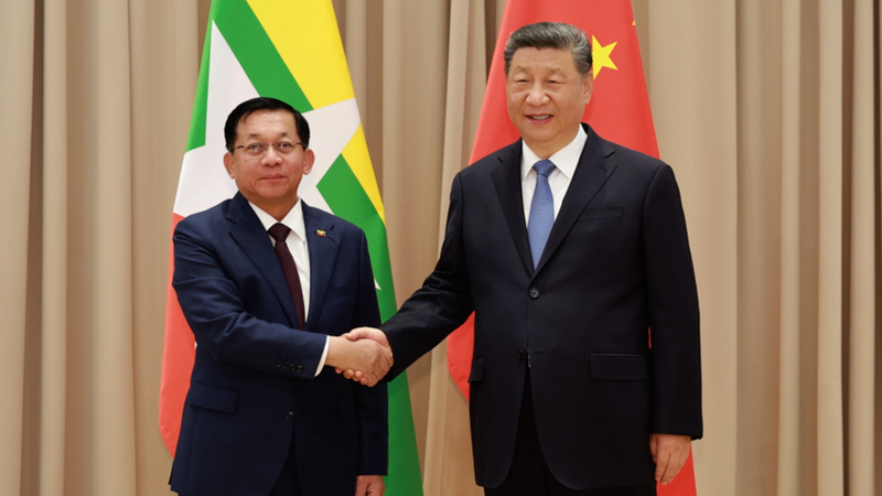 Xi and Myanmar Leader Pledge Deeper Strategic Ties Xi_and_Myanmar_Leader_Pledge_Deeper_Strategic_Ties video poster