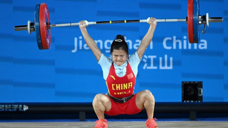 Zhao Shatters Snatch World Record at Asian Champs Zhao_Shatters_Snatch_World_Record_at_Asian_Champs
