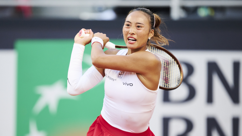 Zheng Qinwen Shines at Italian Open Quarterfinals Zheng_Qinwen_Shines_at_Italian_Open_Quarterfinals