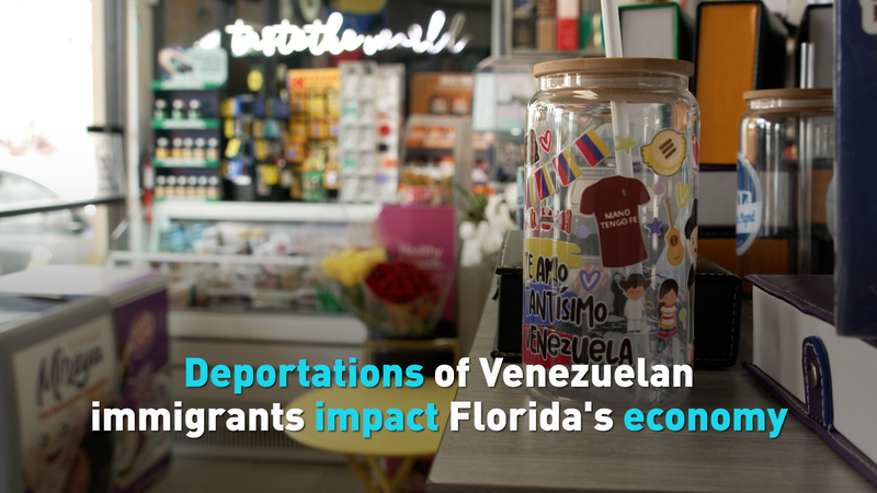 6ZETR8JBLV4T0Q5KG74T - News for amigos, by amigos Florida’s Economy in Flux as Venezuelan Deportations Intensify video poster