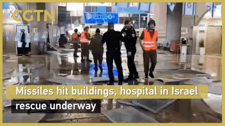Beersheba_Hospital_Hit_by_Fresh_Iranian_Missile_Strike video poster
