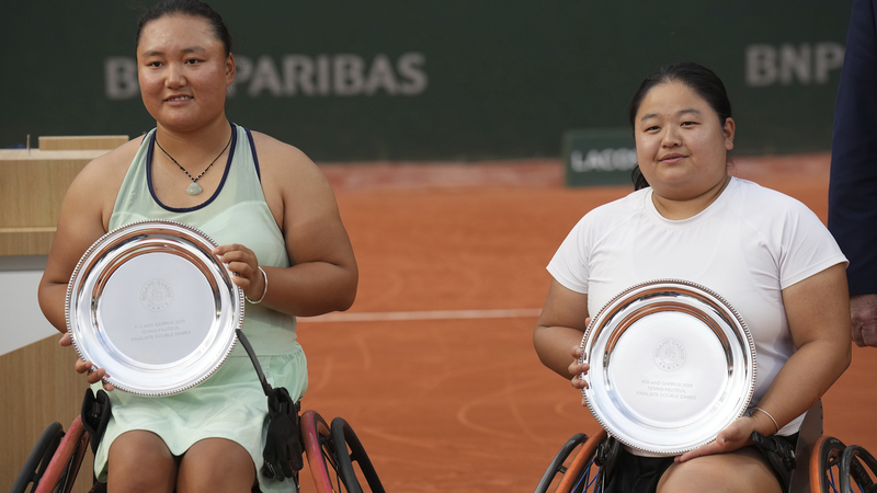 Chinese Duo Li & Wang Fall Just Short at French Open Chinese_Duo_Li___Wang_Fall_Just_Short_at_French_Open