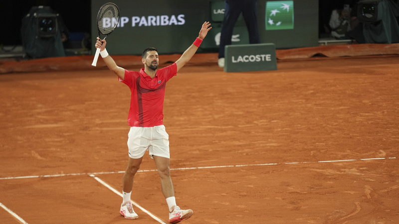 Djokovic Set for Semifinal Clash with Sinner at Roland Garros Djokovic_Set_for_Semifinal_Clash_with_Sinner_at_Roland_Garros