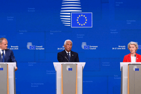 EU Leaders Weigh Options in U.S. Trade Deal Crunch EU_Leaders_Weigh_Options_in_U_S__Trade_Deal_Crunch