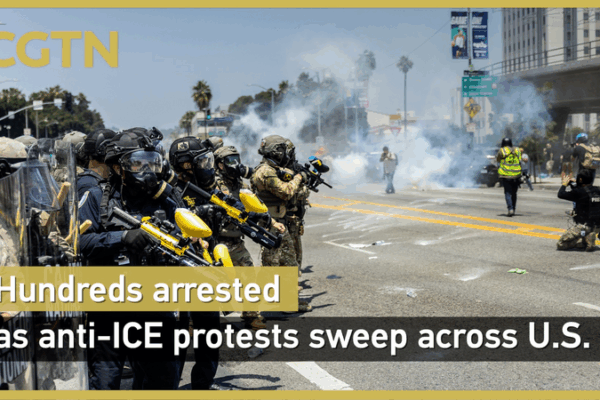 Hundreds Arrested as U.S. Anti-ICE Protests Heat Up Hundreds_Arrested_as_U_S__Anti_ICE_Protests_Heat_Up video poster