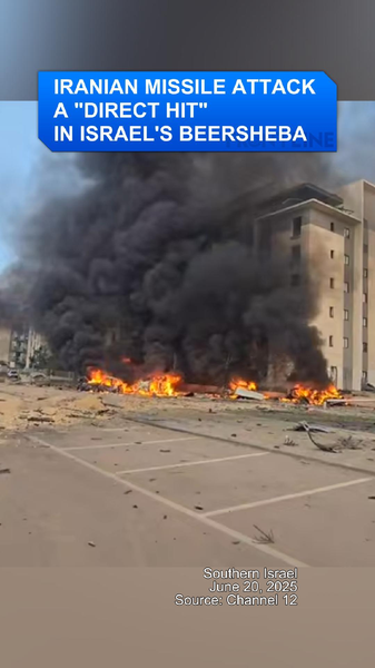 Iranian Missile Strikes Beersheba: Direct Hit Confirmed Iranian_Missile_Strikes_Beersheba__Direct_Hit_Confirmed video poster