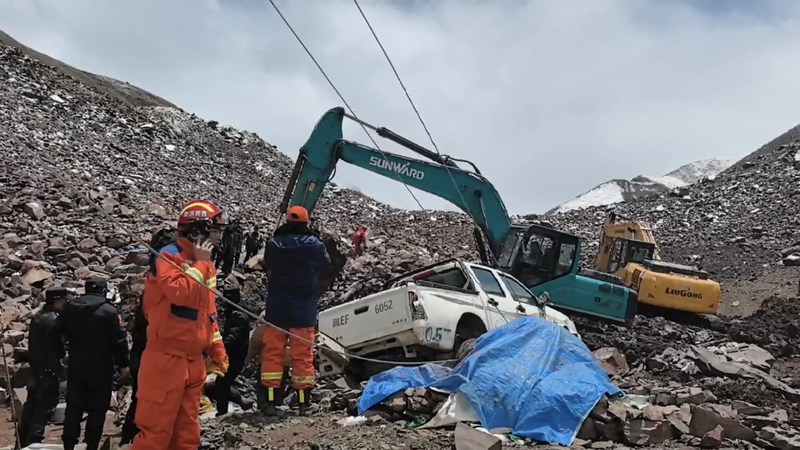 Landslide in Xizang: 3 Dead, 7 Missing Landslide_in_Xizang__3_Dead__7_Missing video poster