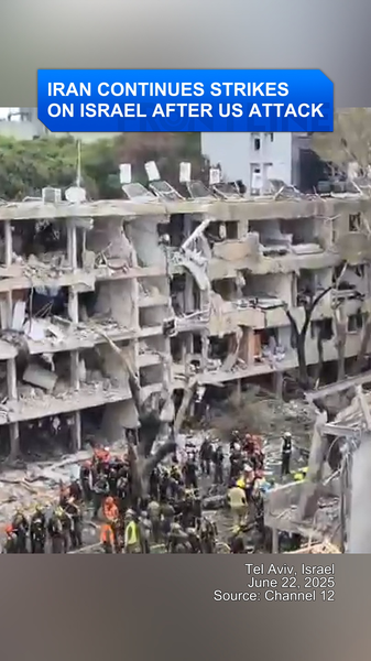 Missile Strikes Rock Israel After U.S. Attack on Iranian Sites Missile_Strikes_Rock_Israel_After_U_S__Attack_on_Iranian_Sites video poster