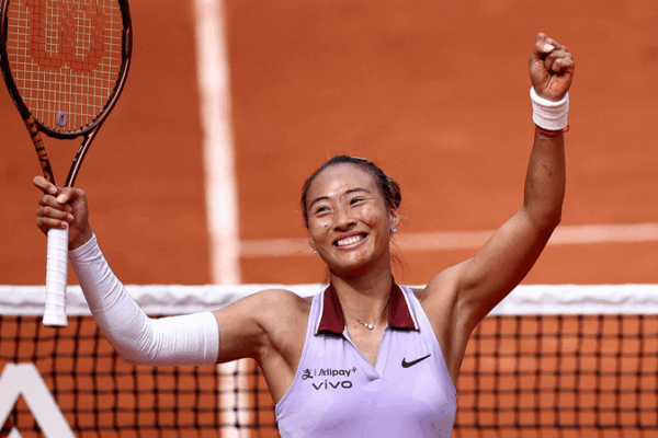 Olympic Champ Zheng Qinwen Dazzles into French Open QFs Olympic_Champ_Zheng_Qinwen_Dazzles_into_French_Open_QFs